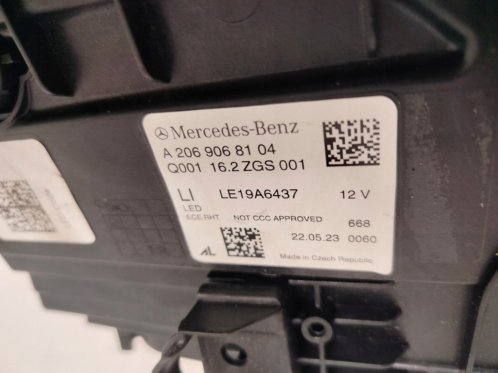 Frontscheinwerfer Mercedes-Benz W206 A2069068104 Full LED Links Headlight SCH7607784293ul