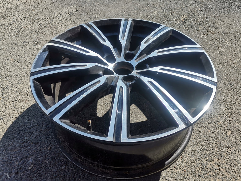 1x Alufelge 19 Zoll 7.5" 5x108 50 5ET Glanz Schwarz 31423852 Volvo Xc60 Ii