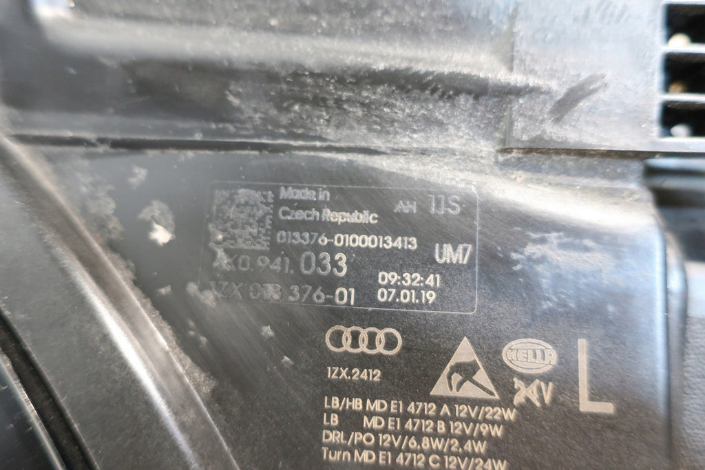 Frontscheinwerfer Audi A6 C8 4K0941033 1ZX013376-01 Full LED Links Headlight SCH2432617363ba