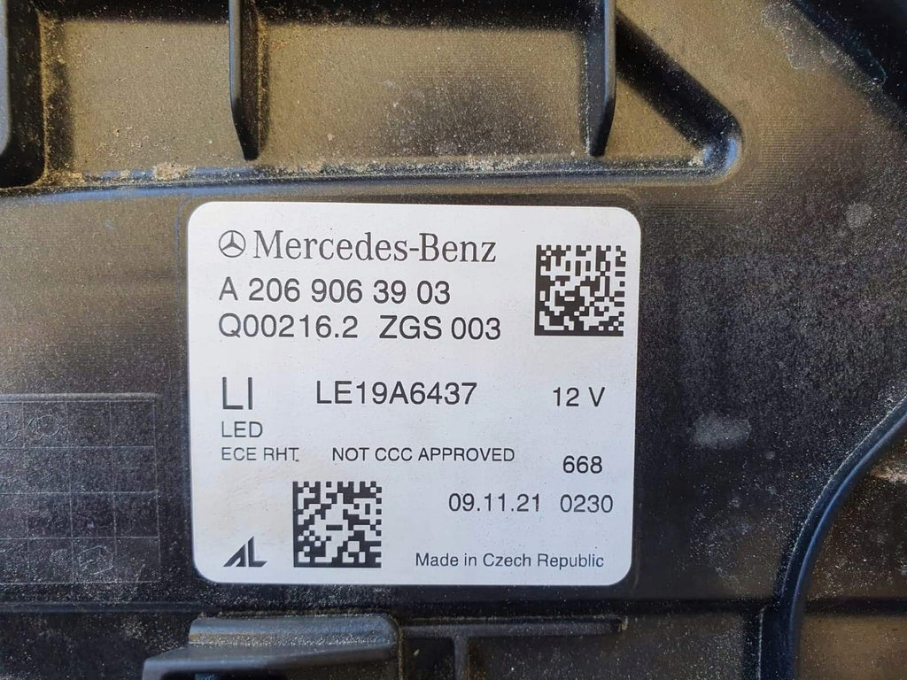 Frontscheinwerfer Mercedes-Benz W206 2069063903 Full LED Links Headlight SCH3044193354wi