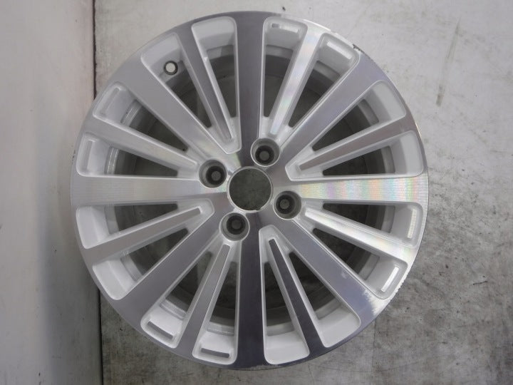 1x Alufelge 16 Zoll 7.0" 4x100 37ET Glanz Weiß 403007684R Dacia III 1 Twingo FEL8417990013lv