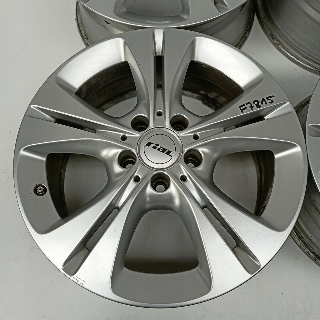 4x Alufelge 17 Zoll 7.0" 5x112 48ET Glanz Silber A2054014300 Mercedes-Benz FEL1197825998ig