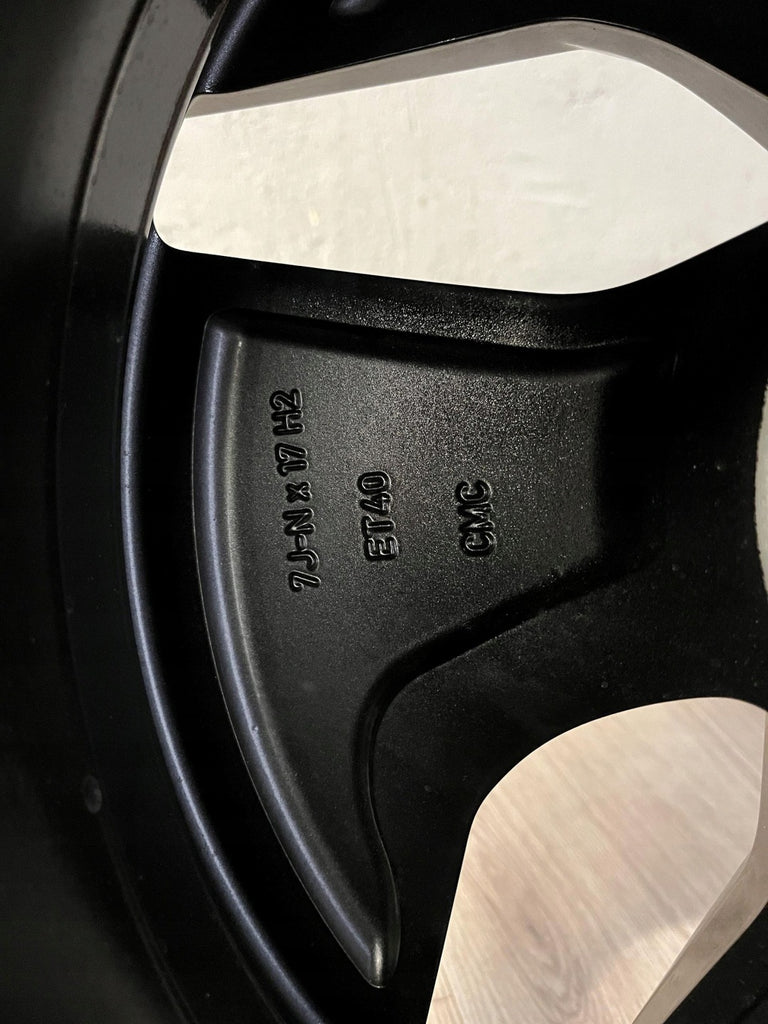 1x Alufelge 17 Zoll 7.0" 5x112 40ET Glanz Schwarz 571601025A VW Tiguan Rim Wheel FEL2986004632mh