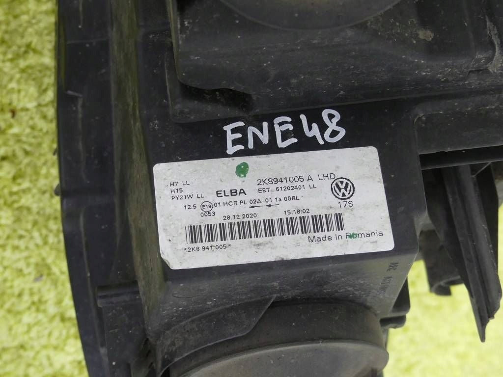 Frontscheinwerfer VW Caddy 2K8941005A Links Scheinwerfer Headlight SCH3785364427sl