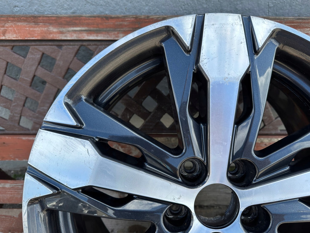 1x Alufelge 18 Zoll 7.5" 5x108 49ET Glanz Graphit 9811635077 Mg Rim Wheel FEL2338162131sf