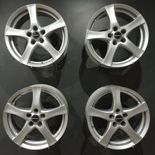 Load image into Gallery viewer, 4x Alufelge 17 Zoll 7.0" 5x112 48ET Silber Seat Leon Golf VII II I Rim Wheel FEL9611321584ul