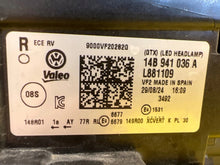 Laden Sie das Bild in den Galerie-Viewer, Frontscheinwerfer VW I 14B941036A LED Rechts Scheinwerfer Headlight SCH3194420229cr