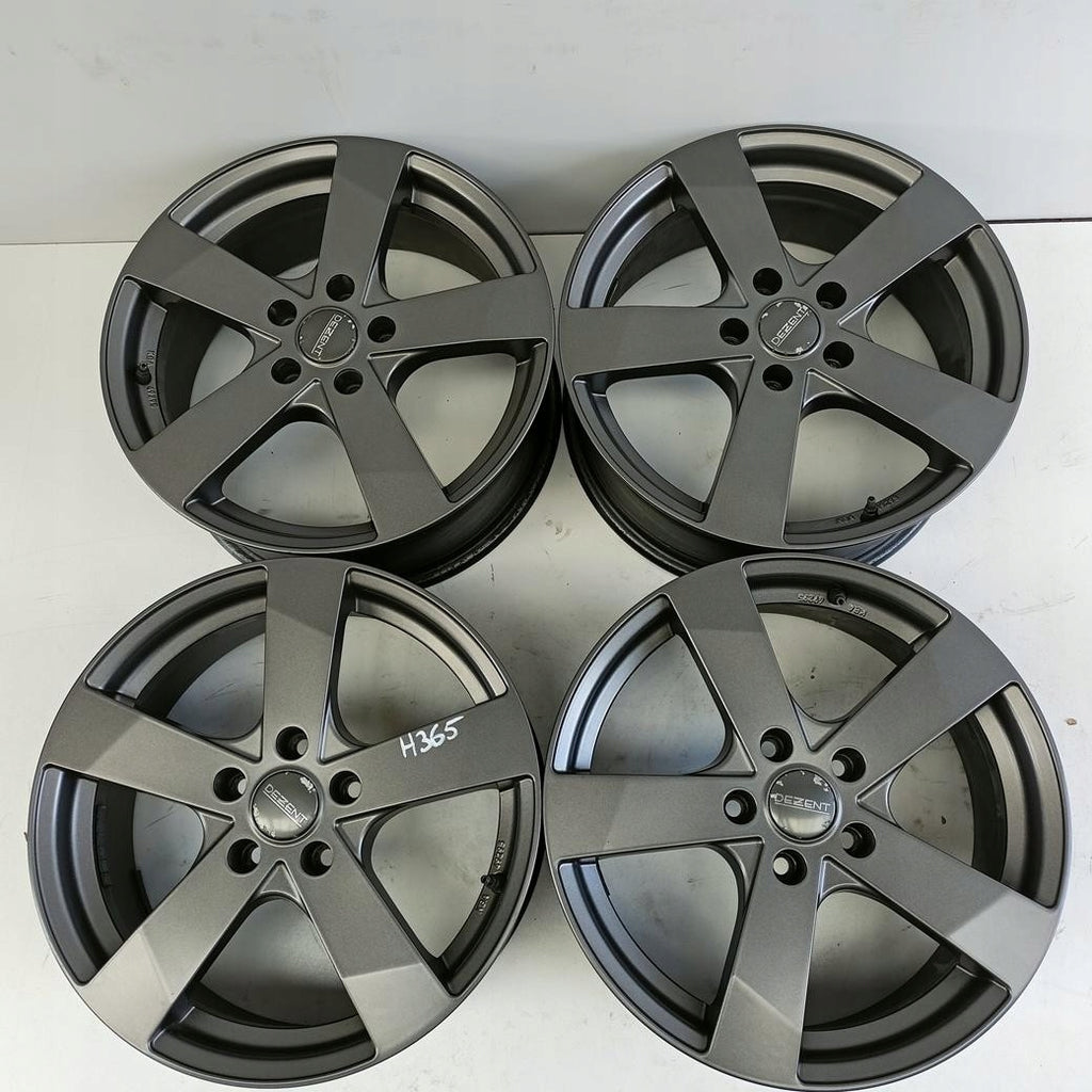 4x Alufelge 17 Zoll 7.0" 5x112 48ET Glanz Grau Audi Altea I Touran Golf Caddy FEL5126016846mt