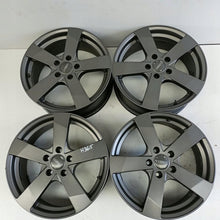 Laden Sie das Bild in den Galerie-Viewer, 4x Alufelge 17 Zoll 7.0" 5x112 48ET Glanz Grau Audi Altea I Touran Golf Caddy FEL5126016846mt