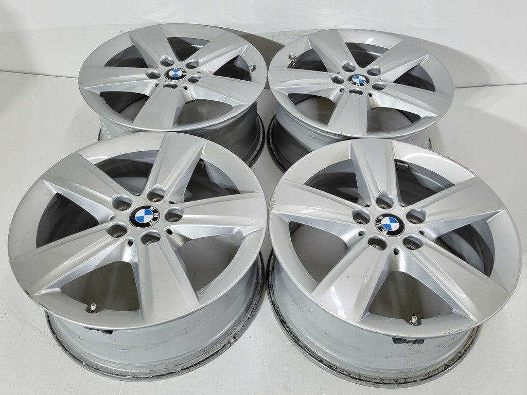 4x Alufelge 17 Zoll 7.5" 5x112 54ET Glanz Silber BMW6855087 BMW Rim Wheel FEL6443871140bd