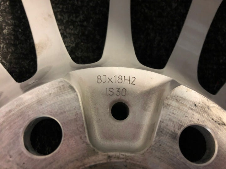 1x Alufelge 18 Zoll 8.0" 5x112 30ET 6861224 BMW G30 G11 Rim Wheel FEL4087828171zo