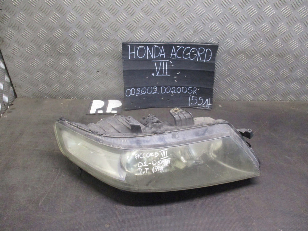Frontscheinwerfer Honda Accord VII Rechts Scheinwerfer Headlight