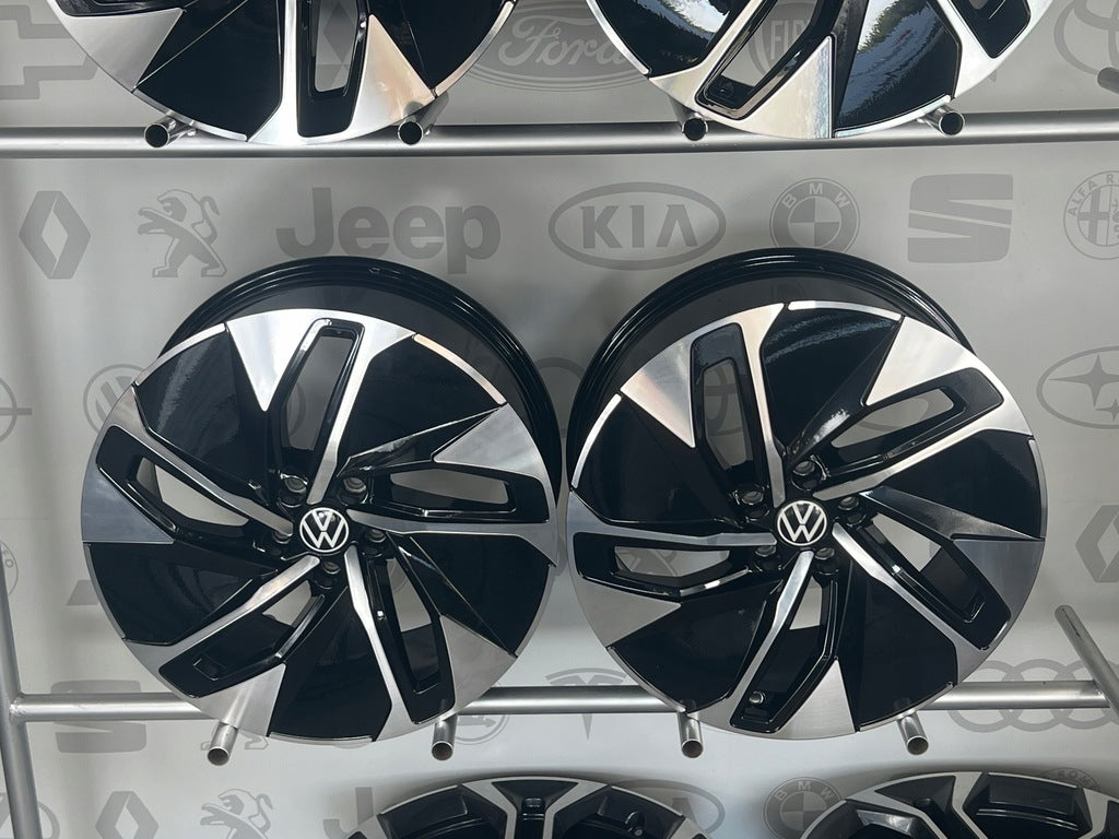 4x Alufelge 19 Zoll 8.0" 5x112 45ET Glanz Schwarz 11A601025 VW Id.3 Id.5 Id.4 FEL1967323813sy