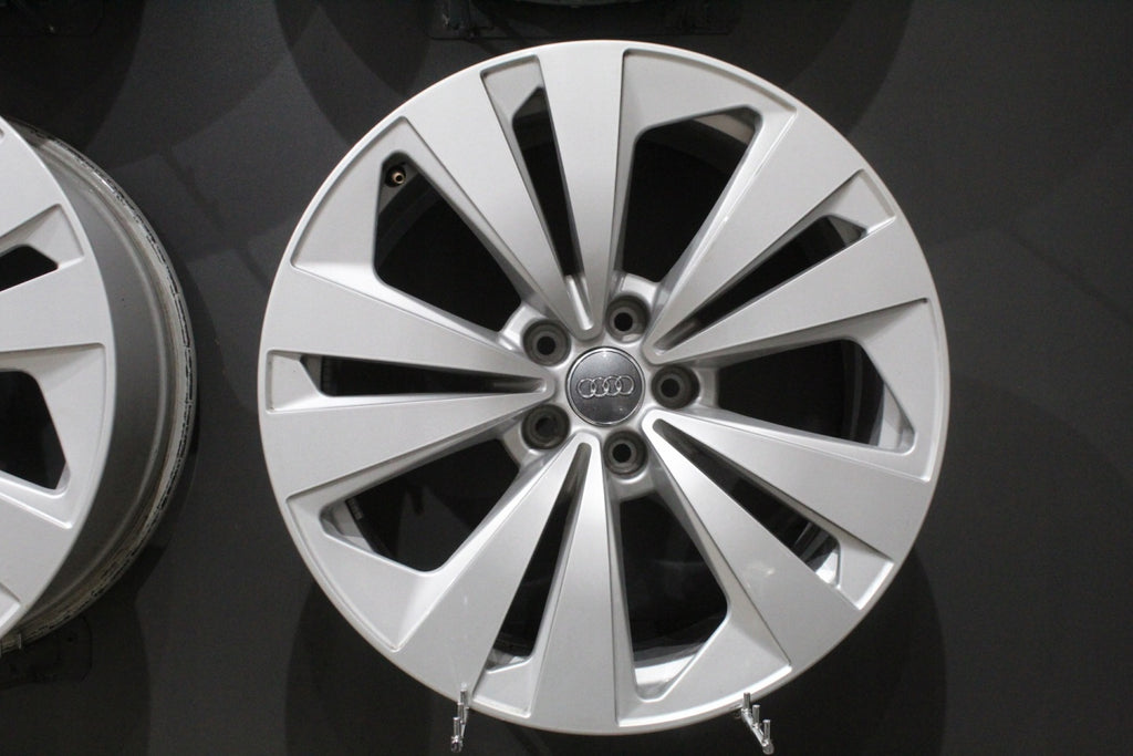 4x Alufelge 19 Zoll 8.5" 5x112 20ET Glanz Silber 4M8601025 Audi Rim Wheel FEL4665749833ux