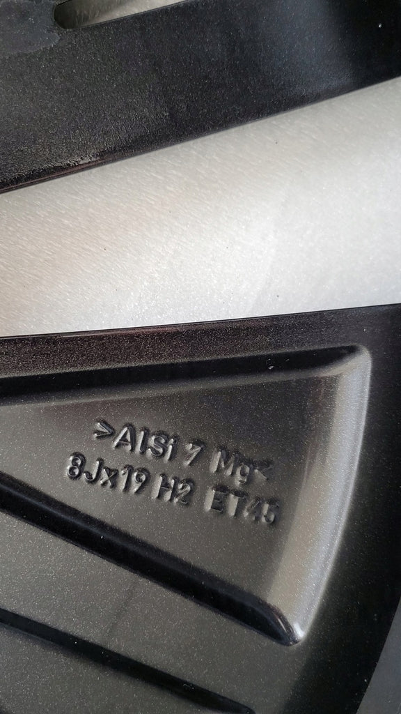 1x Alufelge 19 Zoll 8.0" 5x112 45ET 5LA601025 Skoda Enyaq Rim Wheel