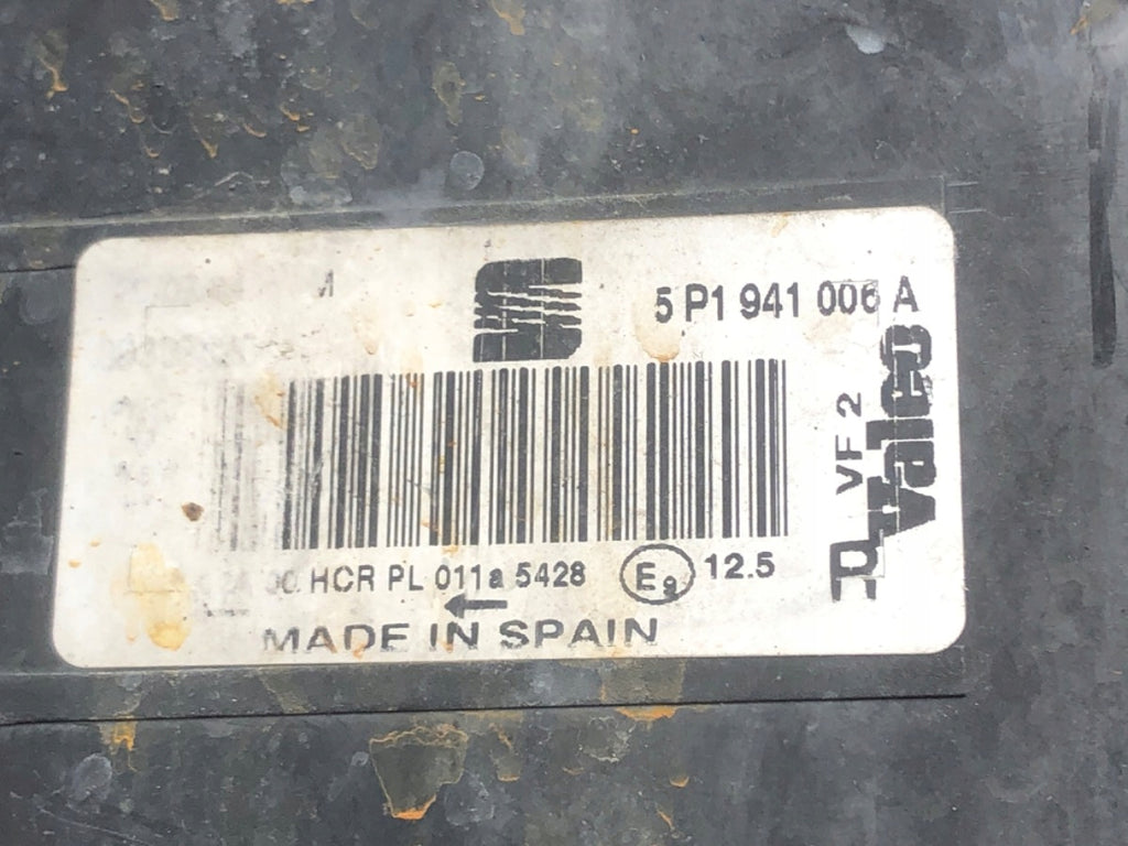 Frontscheinwerfer Seat Altea 5P1941006 Ein Stück (Rechts oder Links) Headlight