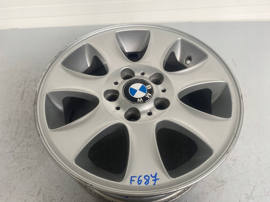 1x Alufelge 16 Zoll 7.0" 5x120 44ET Glanz Silber 6769402 BMW 1 Coupe E87 FEL3962482783sj