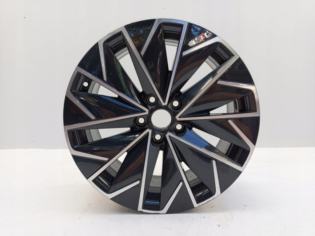 1x Alufelge 18 Zoll 8.0" 5x112 44ET Glanz 3V0601025B Skoda Superb Iii Rim Wheel FEL5715782872gr
