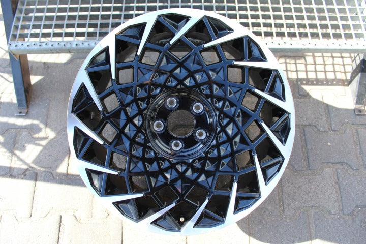 1x Alufelge 20 Zoll 8.5" 5x114.3 54 5ET Glanz Schwarz 52910-GI210 Hyundai Ioniq FEL6296388257qq