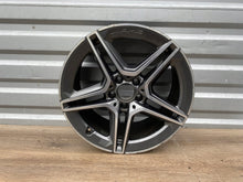 Load image into Gallery viewer, 1x Alufelge 18 Zoll 8.5&quot; 5x112 49ET Glanz Graphit A2054019600 Mercedes-Benz Amg