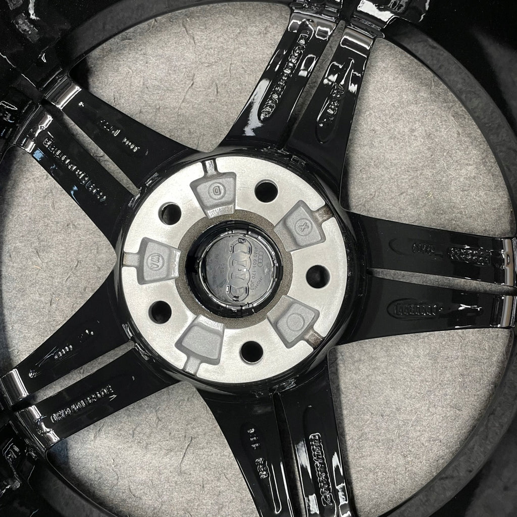 4x Alufelge 18 Zoll 8.0" 5x112 40ET Glanz Silber 8W0601025EC Audi A4 Rim Wheel FEL3949018147zd
