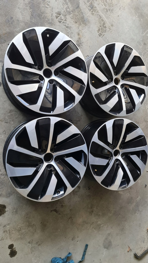 4x Alufelge 19 Zoll 8.0" 5x112 40ET Glanz Schwarz 3G8601025P VW Arteon Rim Wheel FEL4218841097go