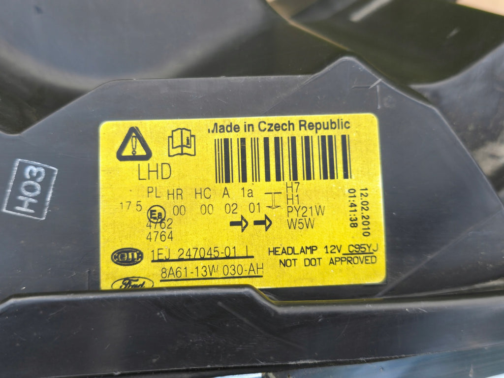 Frontscheinwerfer Ford Fiesta I 1EJ24704501 8A6113W030AF Links Headlight SCH7644227574nl
