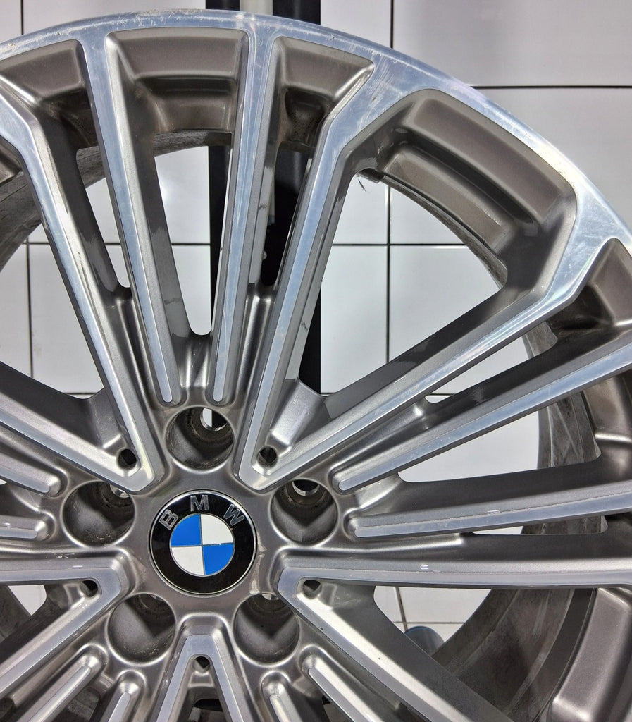 1x Alufelge 19 Zoll 5x112 32ET Glanz Silber 6877331 BMW G01 Rim Wheel FEL1559801016mw
