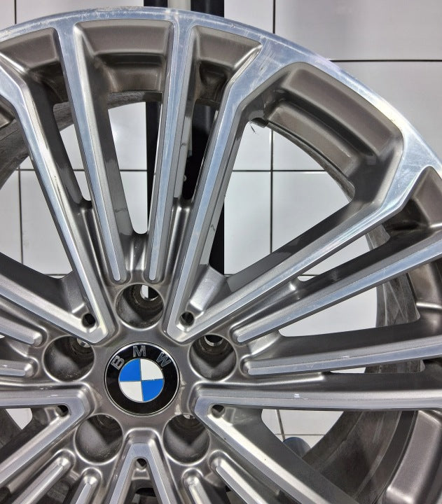 1x Alufelge 19 Zoll 5x112 32ET Glanz Silber 6877331 BMW G01 Rim Wheel FEL1559801016mw
