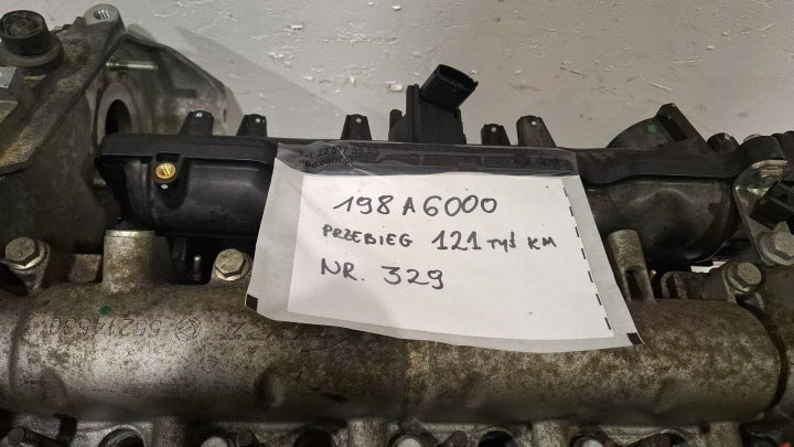 Motor Fiat Bravo 198A6000 1.6 MJET 90PS 66kW 121TKm Engine Unkomplett MOT8436780211yd