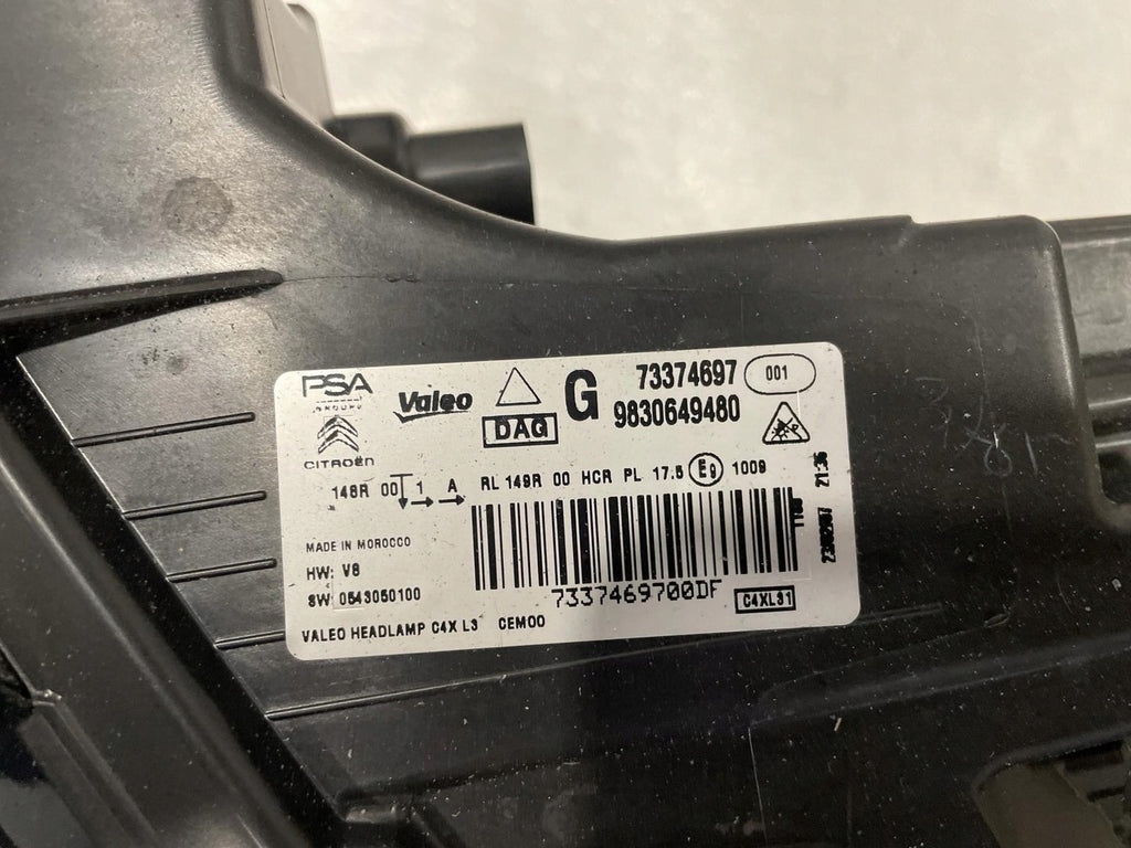 Frontscheinwerfer Citroën C4 III 9830640480 LED Links Scheinwerfer Headlight