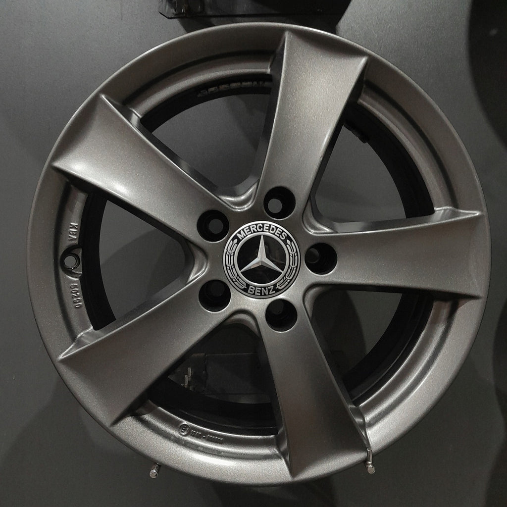 4x Alufelge 16 Zoll 6.5" 5x112 38ET KBA50290 Mercedes-Benz W176 W177 Rim Wheel FEL6001943387ud