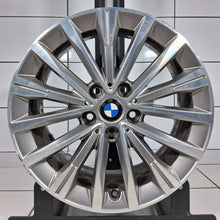 Load image into Gallery viewer, 1x Alufelge 17 Zoll 7.5" 5x120 54ET Glanz Silber 6856085 BMW 1 F40 Rim Wheel FEL9105585513kf