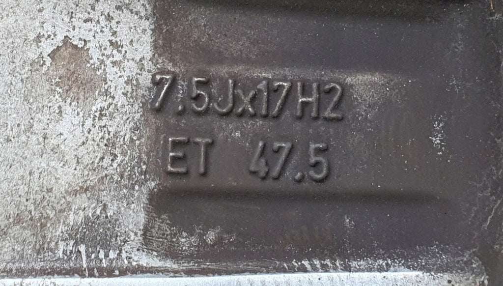 1x Alufelge 17 Zoll 7.5" 5x112 47ET Glanz Silber A2044015802 Mercedes-Benz X204 FEL1420677477oj