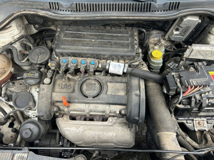 Motor Seat Ibiza IV BTS 1.6 MPI 105PS 77kW 2008 Benzin Engine Unkomplett MOT4808219787qf