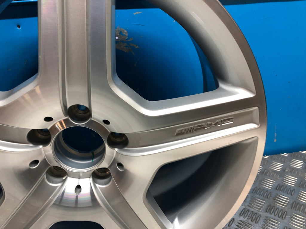 1x Alufelge 19 Zoll 8.5" 5x112 43 5ET A2214012602 Mercedes-Benz W221 Rim Wheel FEL6210127514wv