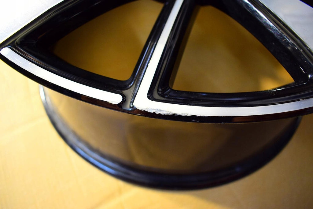 1x Alufelge 19 Zoll 8.0" 5x108 50ET Glanz Schwarz 31680895 Polestar 1 S60 V60