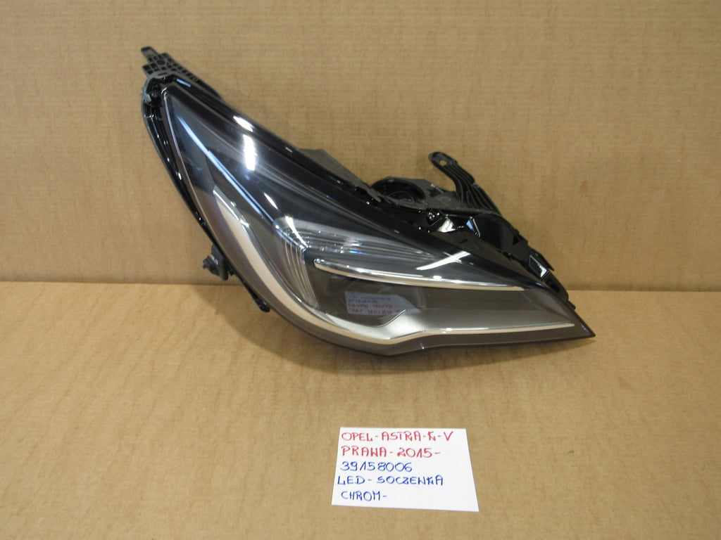 Frontscheinwerfer Opel Astra K 39158006 LED Rechts Scheinwerfer Headlight SCH5823550589wc
