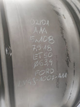 Load image into Gallery viewer, 1x Alufelge 18 Zoll 7.5" 5x108 50ET Glanz Silber LV4J-1007-A1A Ford Rim Wheel FEL7610525874cd