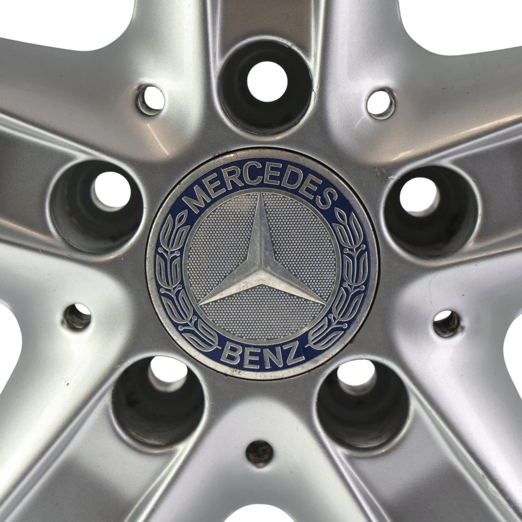 1x Alufelge 16 Zoll 8.0" 5x112 A1714013402 Mercedes-Benz Slk R171 Rim Wheel FEL3823000325ym