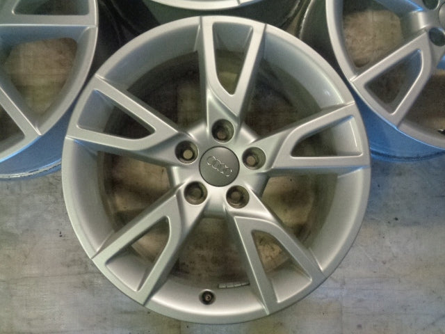 4x Alufelge 17 Zoll 6.5" 5x112 33ET Glanz Silber 8U0071497 Audi Q3 Rim Wheel FEL6139422161rr
