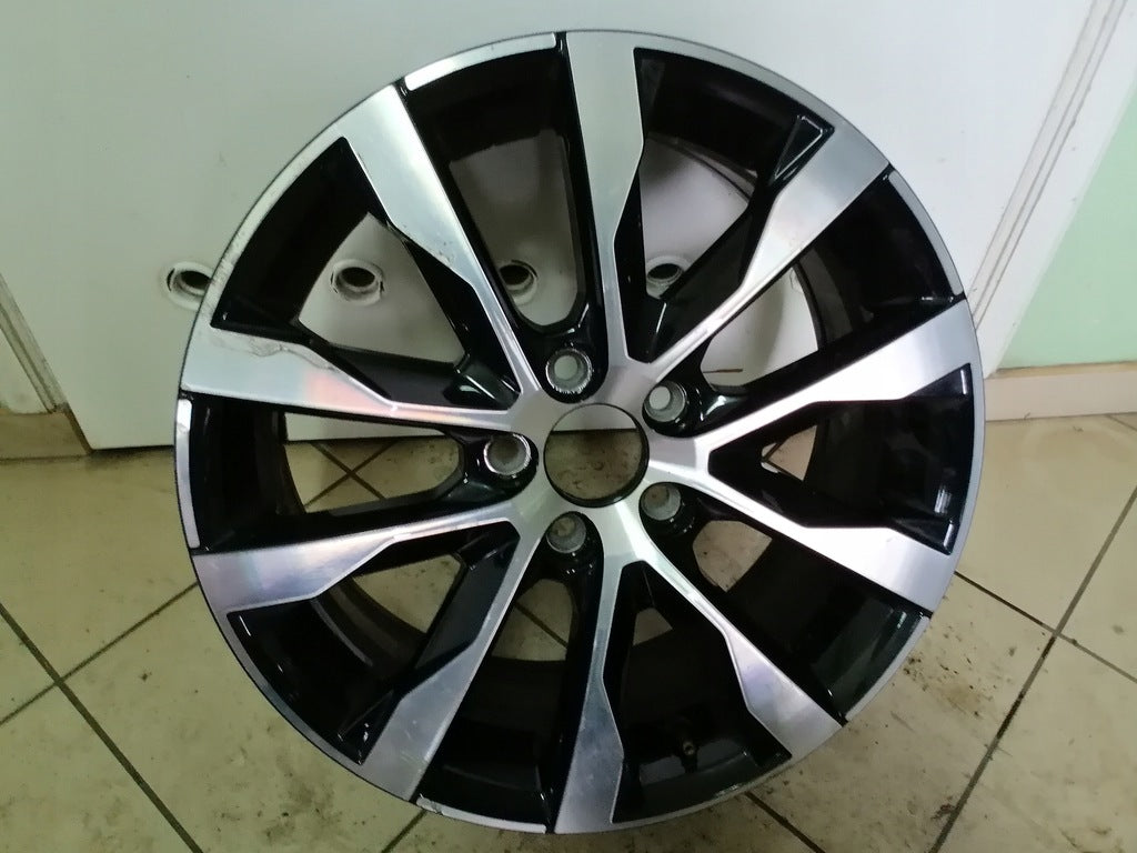 1x Alufelge 17 Zoll 7.0" 5x108 50ET Schwarz 31650337 Volvo S60 V60 V40 Rim Wheel FEL8170141066lh