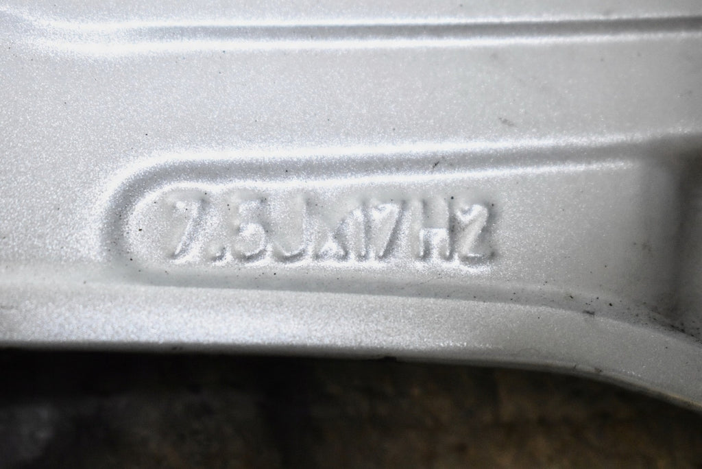 1x Alufelge 17 Zoll 7.5" 5x112 47ET Glanz Silber A2044011000 Mercedes-Benz W204