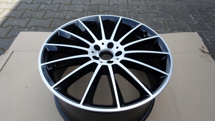 1x Alufelge 21 Zoll 10.0" 5x112 54ET Glanz Graphit A1674013400 Mercedes-Benz Gle FEL2707815703kx