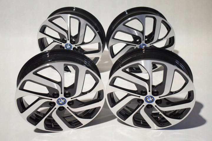4x Alufelge 19 Zoll 5.0" 5x112 28ET Glanz Schwarz 6887937 BMW I3 Rim Wheel FEL2366117646cx