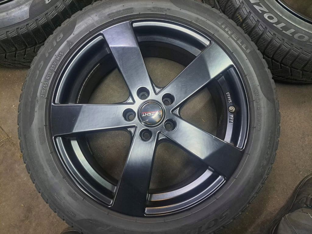 4x Alufelge 18 Zoll 7.5" 5x112 38ET Glanz Silber KBA49735 Audi A5 Q5 Mg Mini I FEL4277475116mo