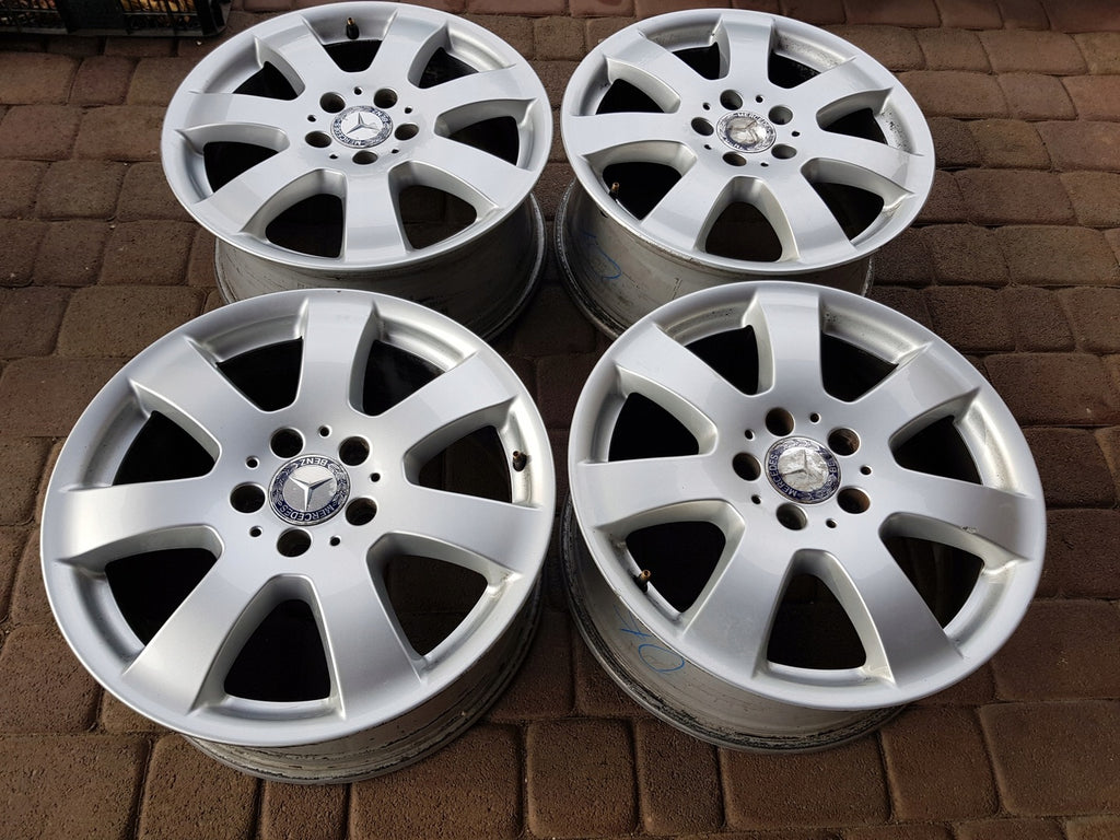 4x Alufelge 17 Zoll 7.5" 5x112 56ET Silber Mercedes-Benz Vito Rim Wheel