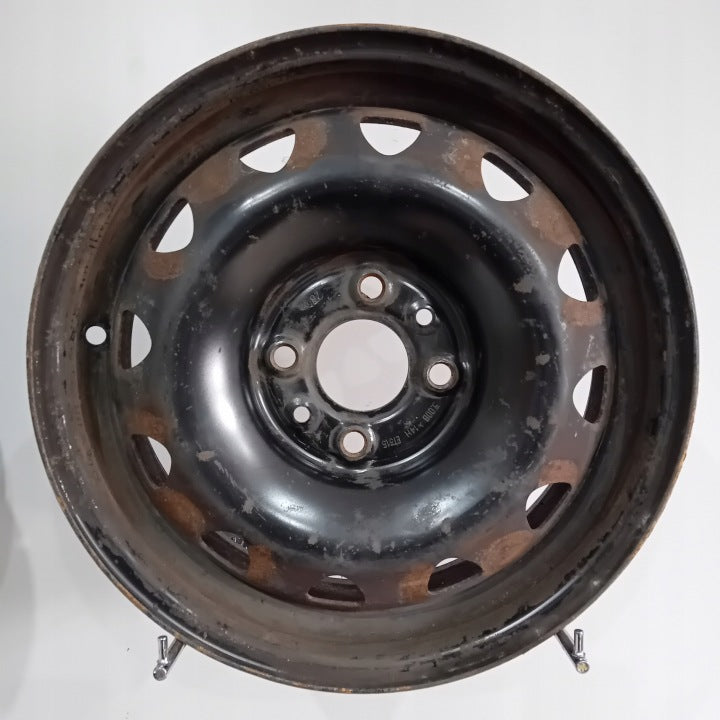 4x Alufelge 14 Zoll 5.0" 4x98 31 5ET Fiat Panda Ypsilon Rim Wheel FEL5707522705dj