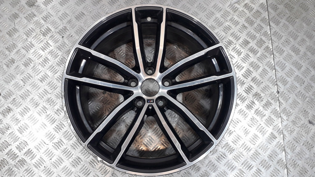 1x Alufelge 18 Zoll 8.0" 5x112 30ET 7855081 BMW 5 G31 G30 Rim Wheel