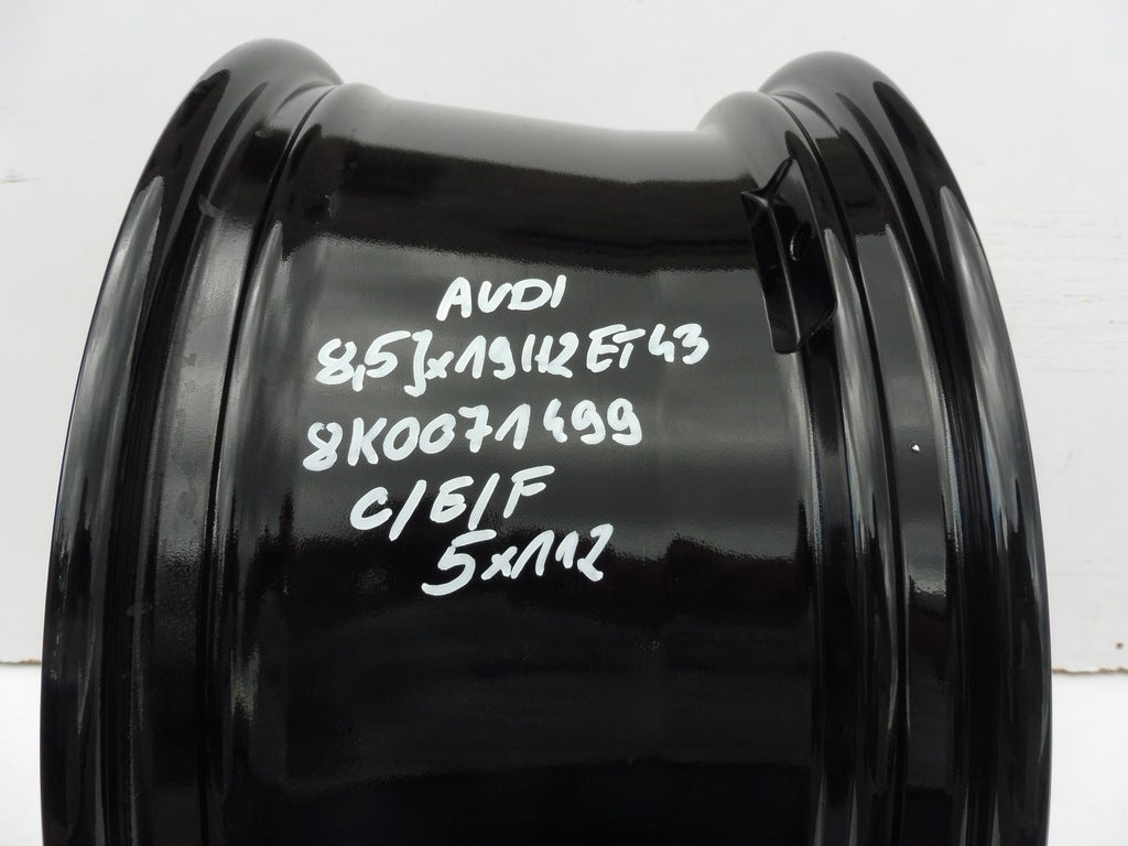 1x Alufelge 19 Zoll 8.5" 5x112 43ET 8K0071499 Audi A4 Rim Wheel FEL1413721661qp